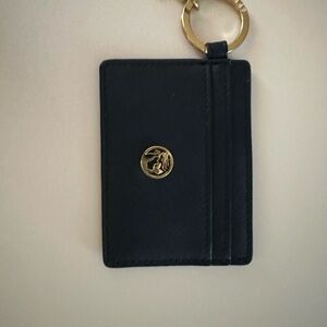 Spartina Navy Key Chain Card Holder